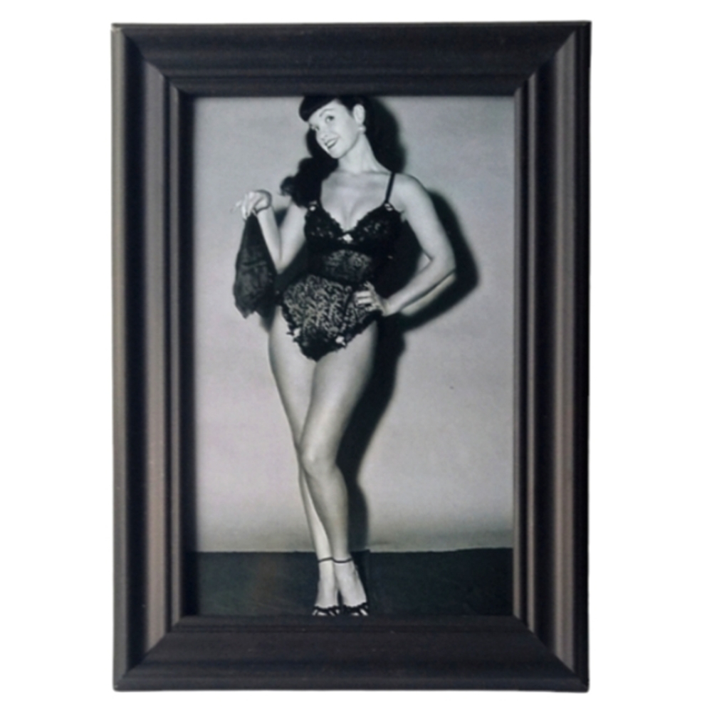 Bettie Page Pin Up Queen Beauty Model fashion make up retro  vintage Art Home